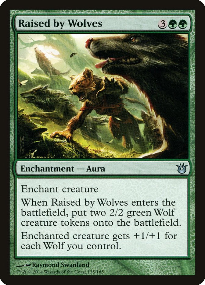 Raised by Wolves [Born of the Gods] | Card Merchant Takapuna