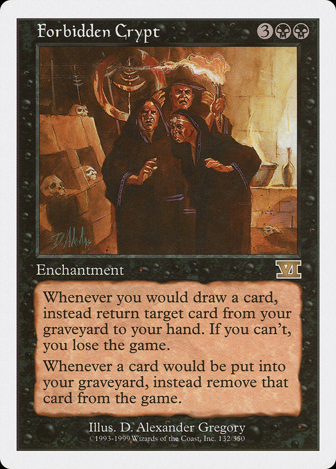 Forbidden Crypt [Classic Sixth Edition] | Card Merchant Takapuna