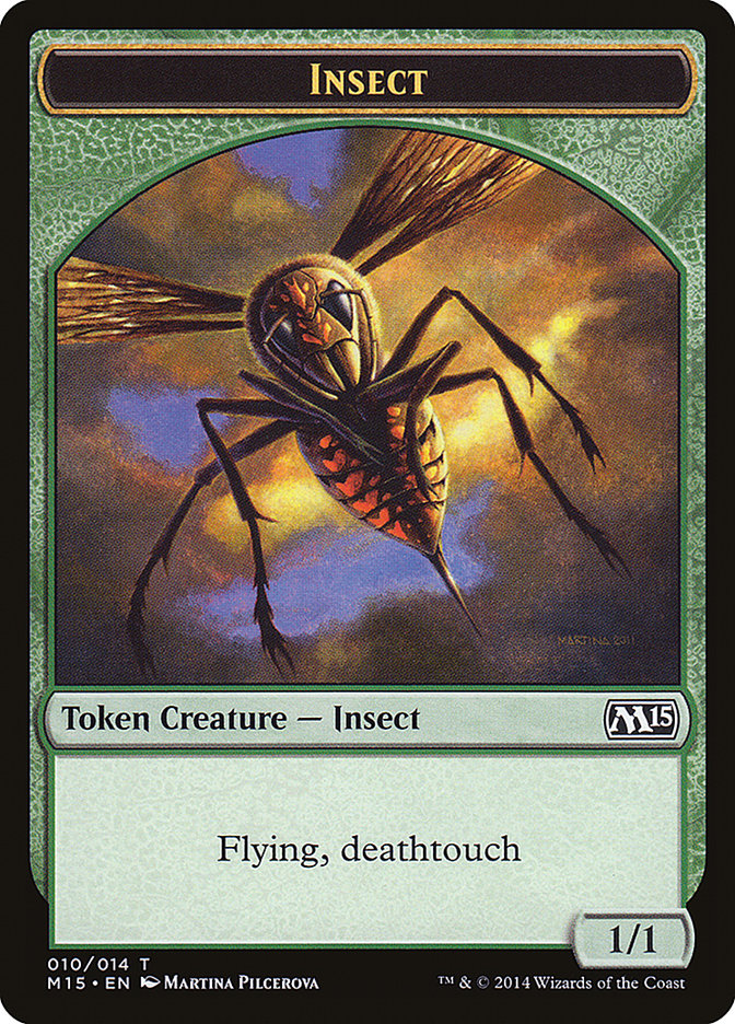 Insect Token [Magic 2015 Tokens] | Card Merchant Takapuna