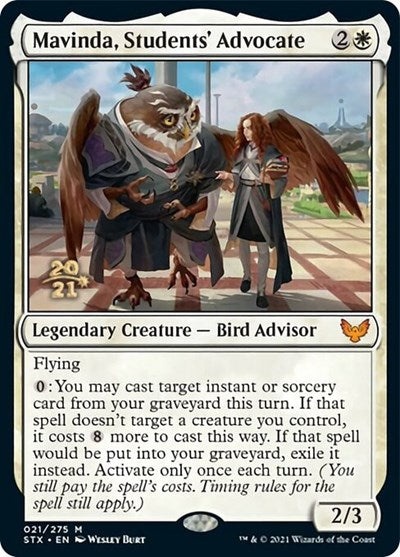 Mavinda, Students' Advocate [Strixhaven: School of Mages Prerelease Promos] | Card Merchant Takapuna