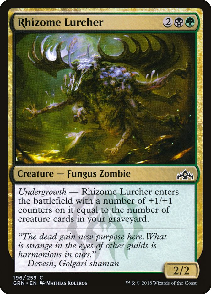 Rhizome Lurcher [Guilds of Ravnica] | Card Merchant Takapuna