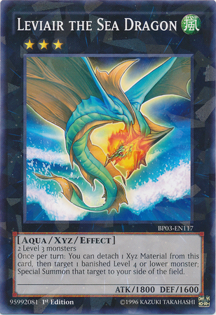 Leviair the Sea Dragon [BP03-EN117] Shatterfoil Rare | Card Merchant Takapuna