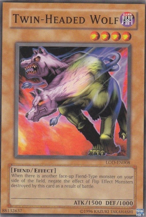 Twin-Headed Wolf [LOD-EN008] Common | Card Merchant Takapuna