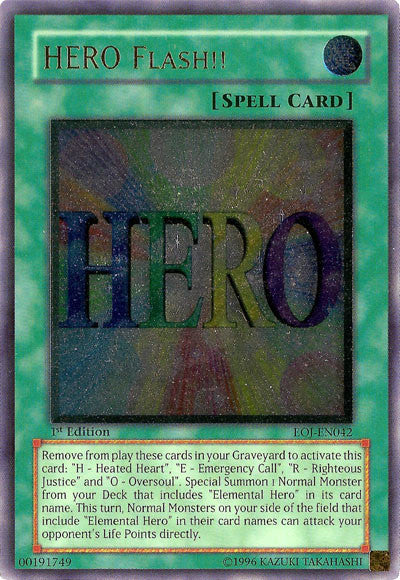 HERO Flash!! [EOJ-EN042] Ultimate Rare | Card Merchant Takapuna