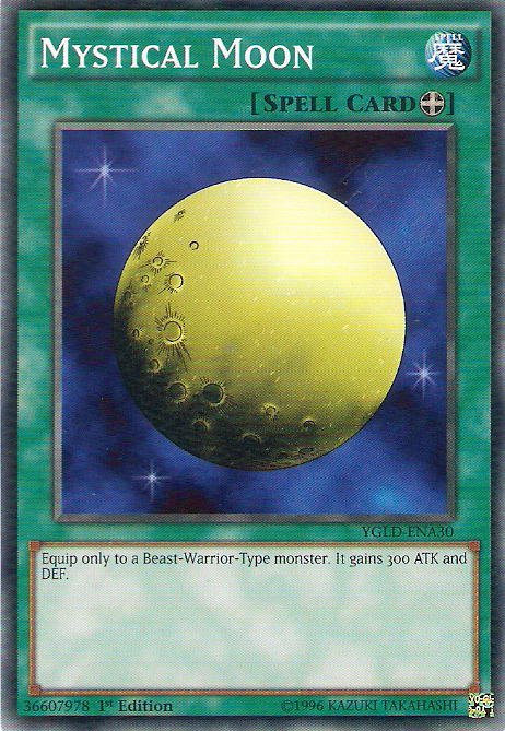 Mystical Moon [YGLD-ENA30] Common | Card Merchant Takapuna