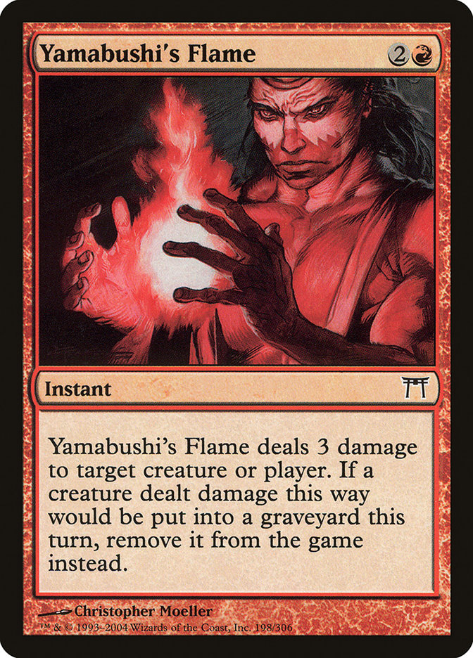 Yamabushi's Flame [Champions of Kamigawa] | Card Merchant Takapuna