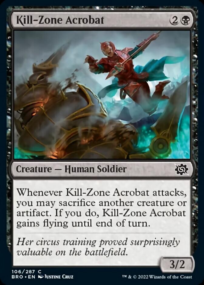 Kill-Zone Acrobat [The Brothers' War] | Card Merchant Takapuna