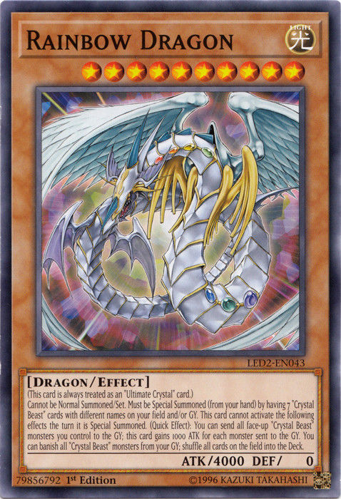 Rainbow Dragon [LED2-EN043] Common | Card Merchant Takapuna