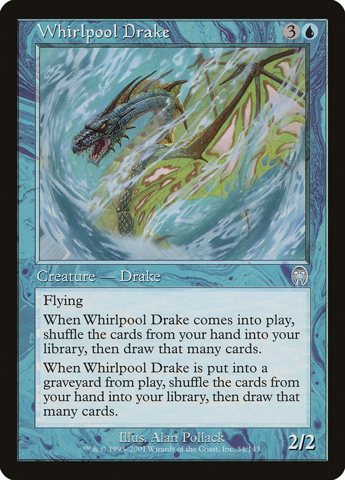 Whirlpool Drake [Apocalypse] | Card Merchant Takapuna