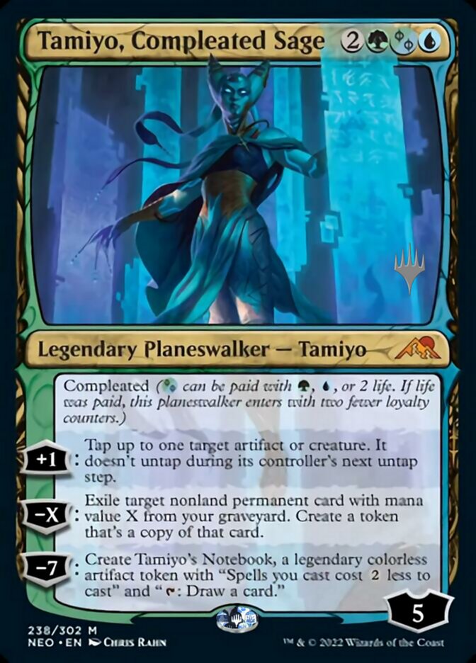 Tamiyo, Compleated Sage (Promo Pack) [Kamigawa: Neon Dynasty Promos] | Card Merchant Takapuna