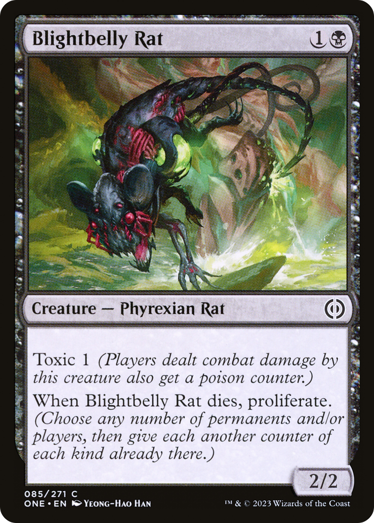 Blightbelly Rat [Phyrexia: All Will Be One] | Card Merchant Takapuna