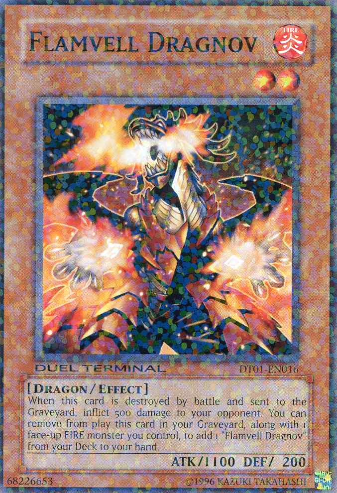 Flamvell Dragnov [DT01-EN016] Super Rare | Card Merchant Takapuna