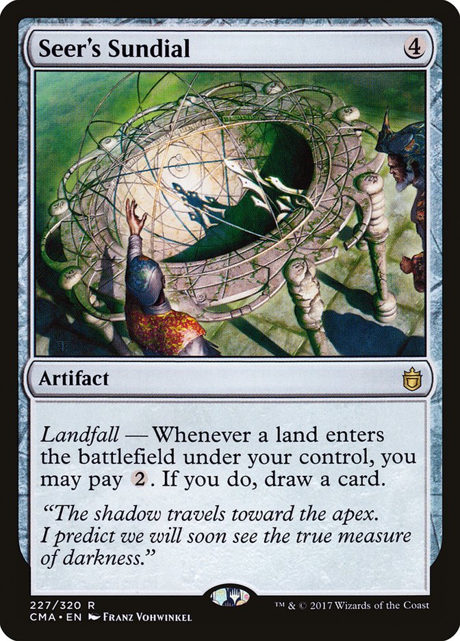 Seer's Sundial [Commander Anthology] | Card Merchant Takapuna