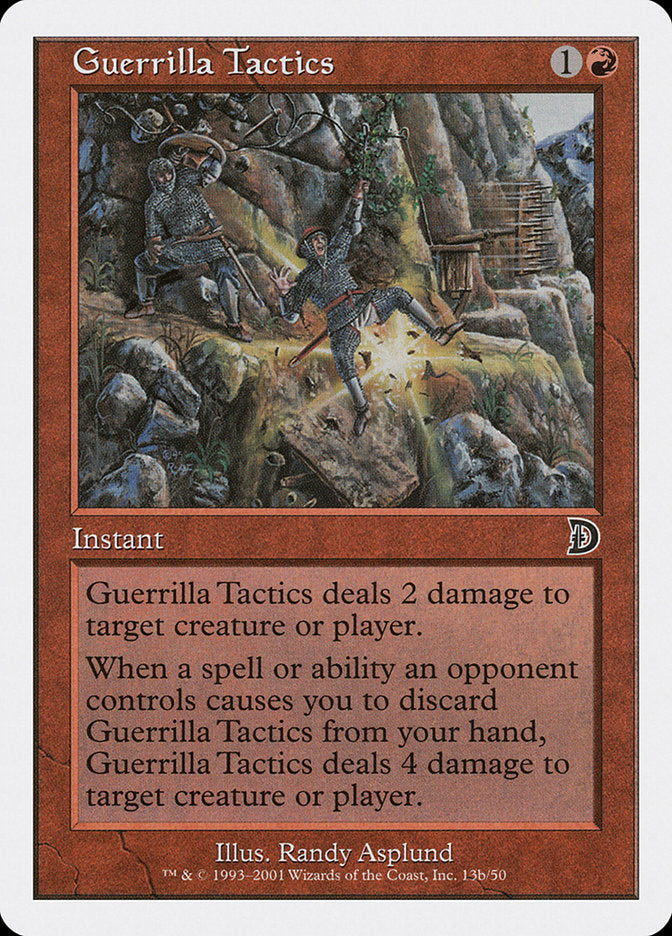 Guerrilla Tactics (Falling) [Deckmasters] | Card Merchant Takapuna