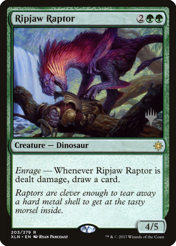 Ripjaw Raptor (Promo Pack) [Ixalan Promos] | Card Merchant Takapuna