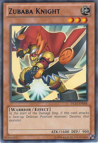 Zubaba Knight (Blue) [DL15-EN008] Rare | Card Merchant Takapuna