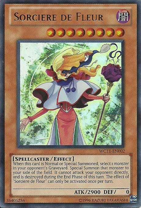 Sorciere de Fleur [WC11-EN002] Ultra Rare | Card Merchant Takapuna