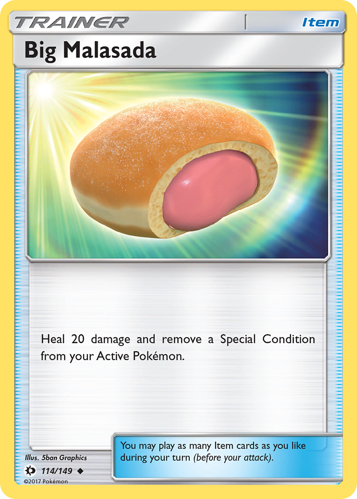 Big Malasada (114/149) [Sun & Moon: Base Set] | Card Merchant Takapuna