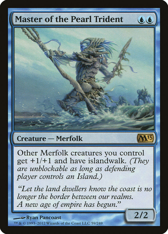 Master of the Pearl Trident [Magic 2013] | Card Merchant Takapuna