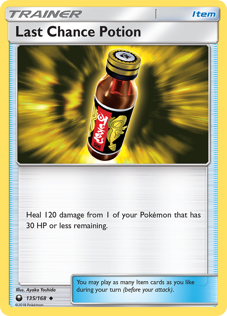 Last Chance Potion (135/168) [Sun & Moon: Celestial Storm] | Card Merchant Takapuna