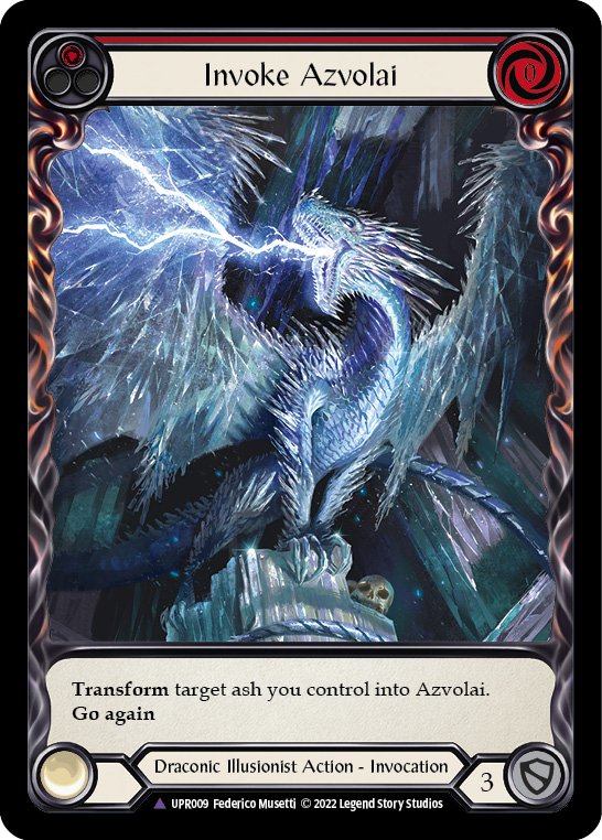 Invoke Azvolai // Azvolai (Marvel) [UPR009] (Uprising)  Cold Foil | Card Merchant Takapuna