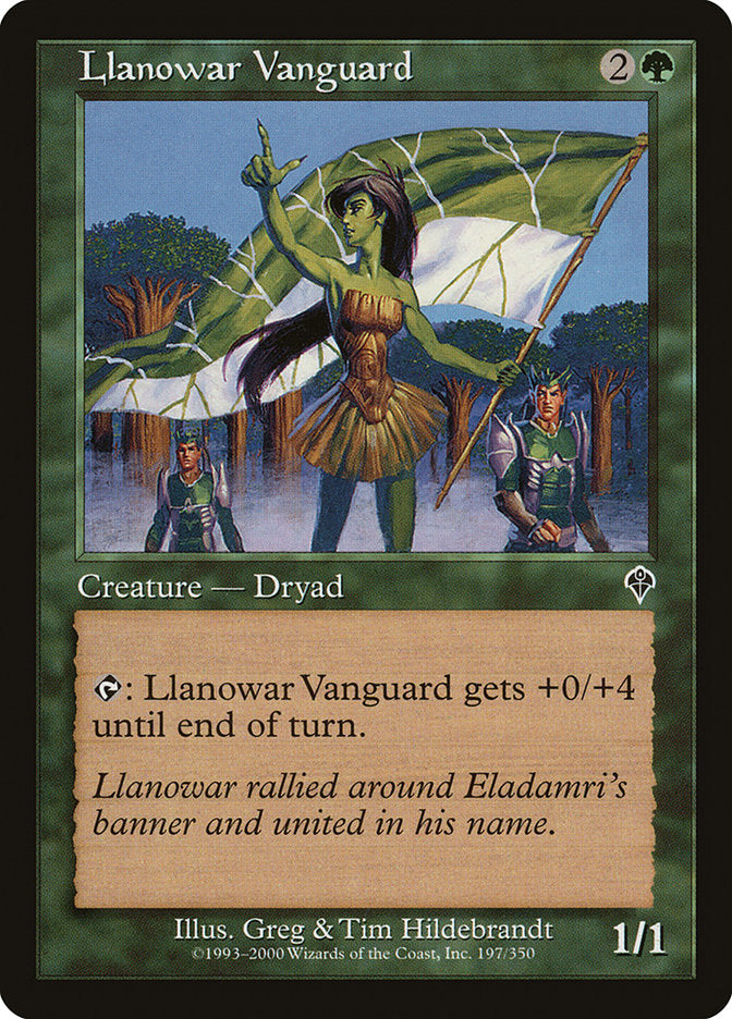 Llanowar Vanguard [Invasion] | Card Merchant Takapuna