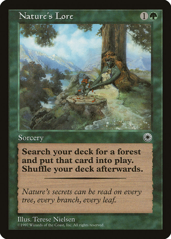 Nature's Lore [Portal] | Card Merchant Takapuna