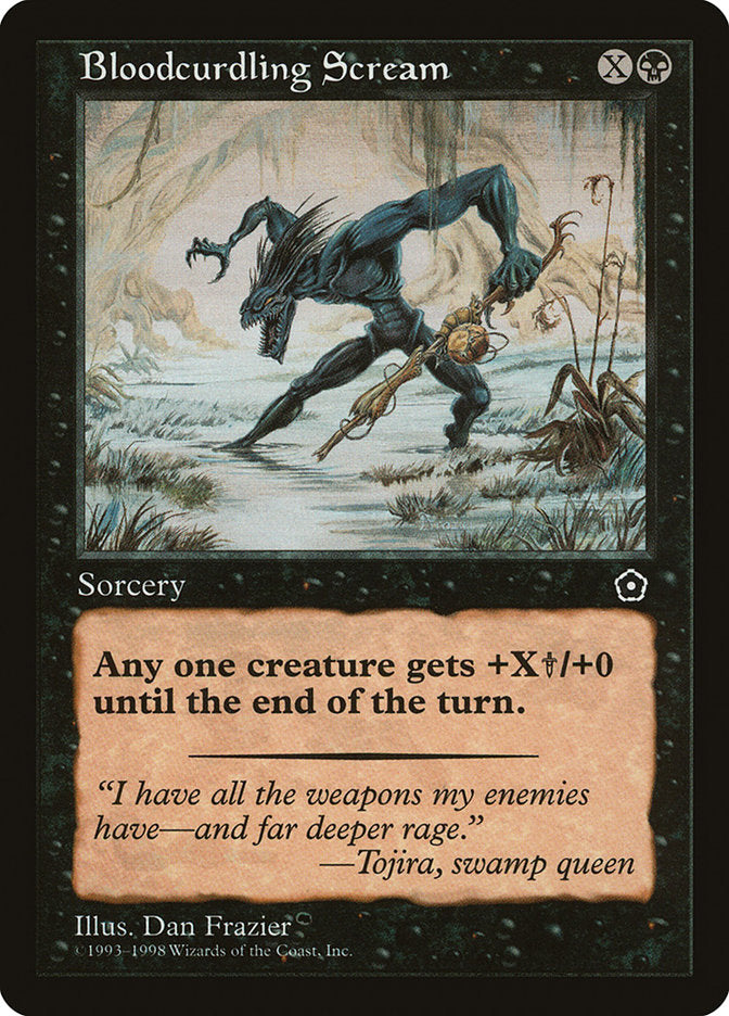 Bloodcurdling Scream [Portal Second Age] | Card Merchant Takapuna