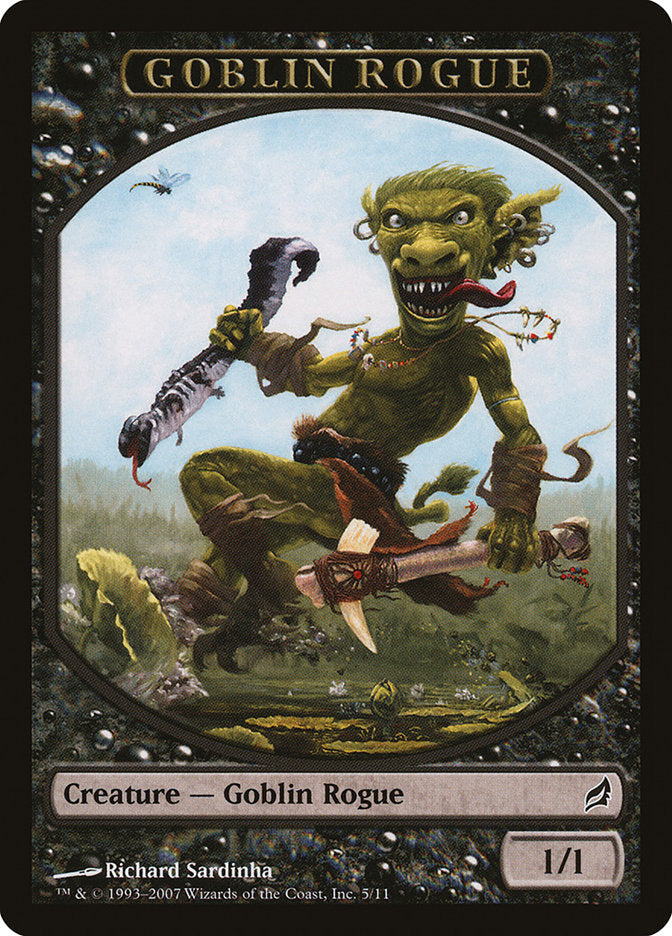 Goblin Rogue Token [Lorwyn Tokens] | Card Merchant Takapuna