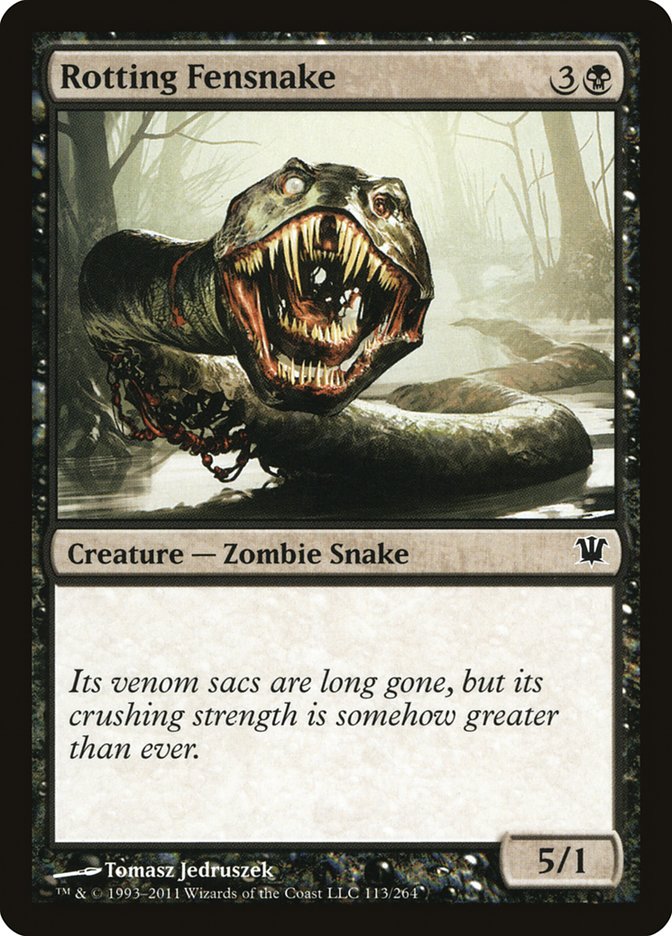 Rotting Fensnake [Innistrad] | Card Merchant Takapuna