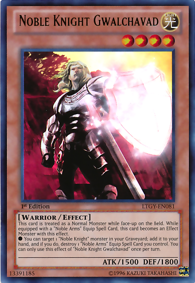 Noble Knight Gwalchavad [LTGY-EN081] Ultra Rare | Card Merchant Takapuna