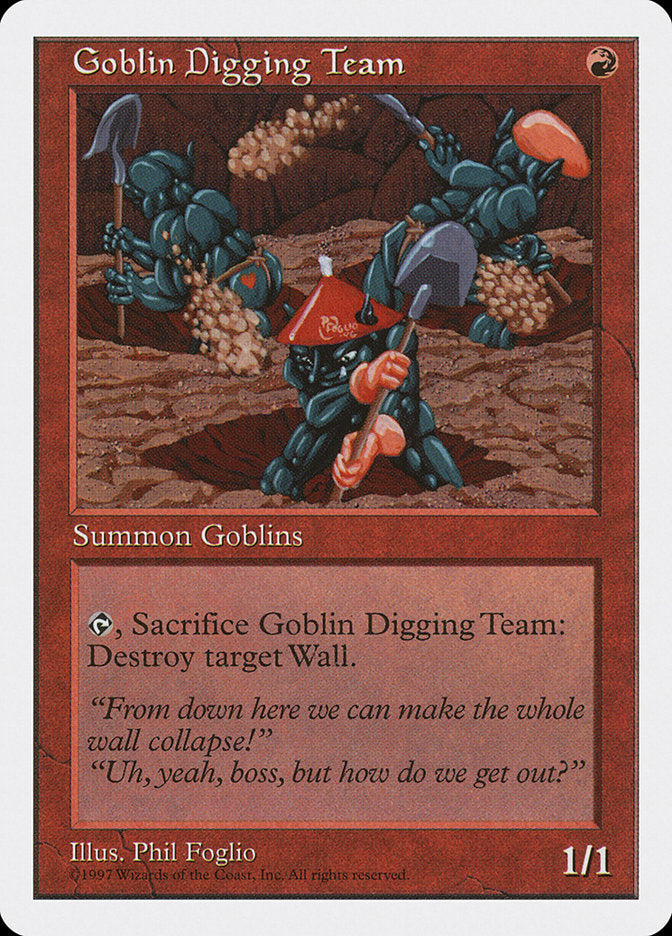 Goblin Digging Team [Fifth Edition] | Card Merchant Takapuna