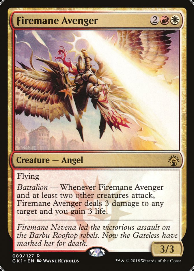 Firemane Avenger [Guilds of Ravnica Guild Kit] | Card Merchant Takapuna