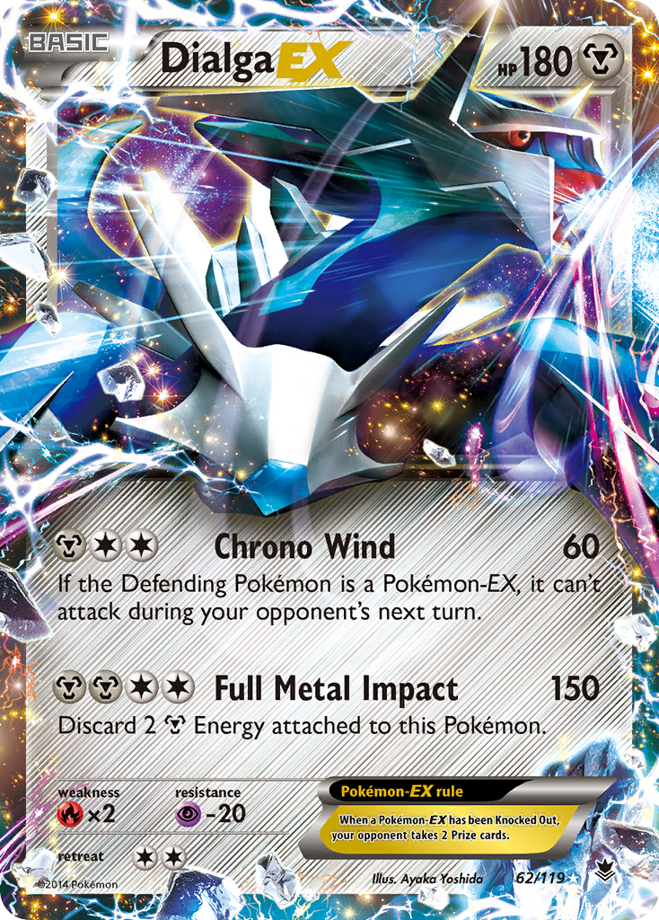 Dialga EX (62/119) [XY: Phantom Forces] | Card Merchant Takapuna