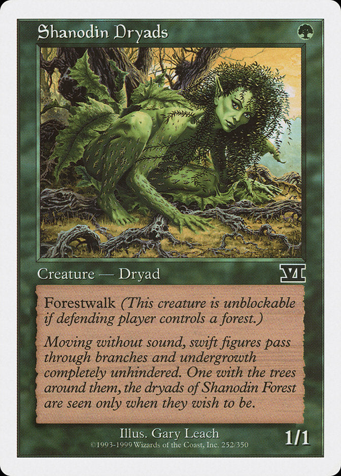 Shanodin Dryads [Classic Sixth Edition] | Card Merchant Takapuna