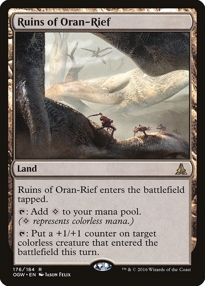 Ruins of Oran-Rief [Oath of the Gatewatch] | Card Merchant Takapuna