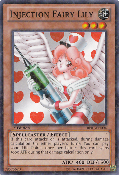 Injection Fairy Lily [BP01-EN004] Starfoil Rare | Card Merchant Takapuna