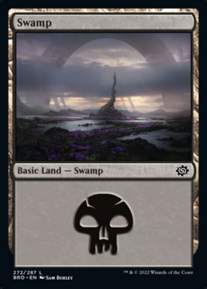 Swamp (272) [The Brothers' War] | Card Merchant Takapuna