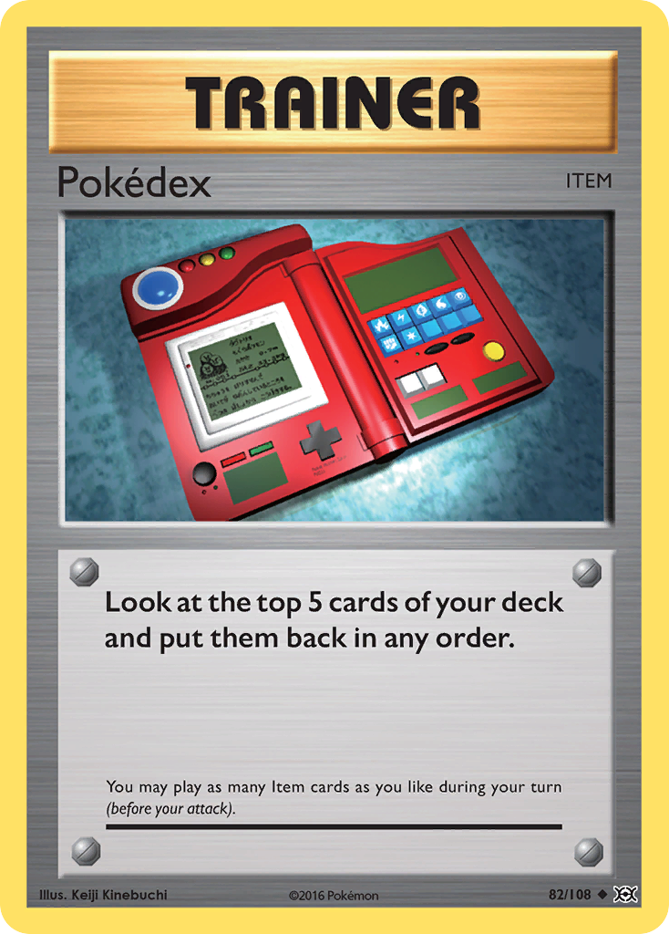 Pokedex (82/108) [XY: Evolutions] | Card Merchant Takapuna