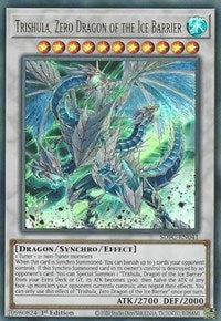 Trishula, Zero Dragon of the Ice Barrier [SDFC-EN041] Ultra Rare | Card Merchant Takapuna