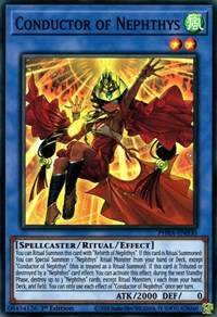 Conductor of Nephthys [PHRA-EN030] Super Rare | Card Merchant Takapuna