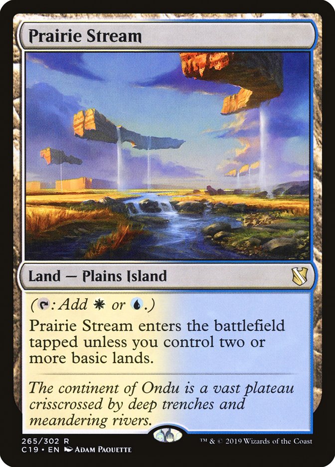 Prairie Stream [Commander 2019] | Card Merchant Takapuna