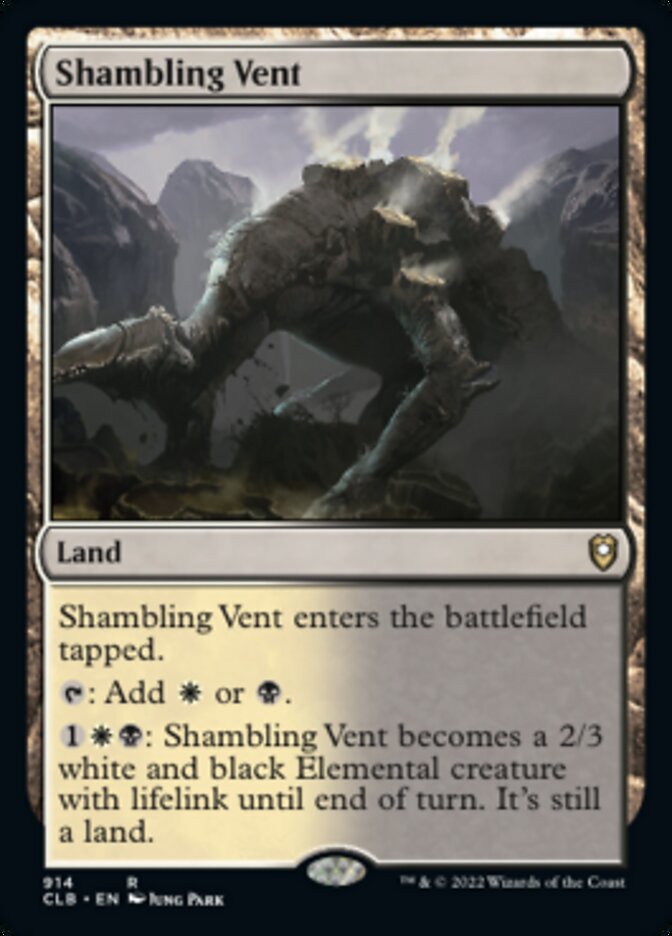 Shambling Vent [Commander Legends: Battle for Baldur's Gate] | Card Merchant Takapuna