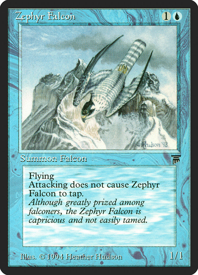 Zephyr Falcon [Legends] | Card Merchant Takapuna