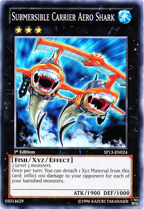 Submersible Carrier Aero Shark [SP13-EN024] Common | Card Merchant Takapuna