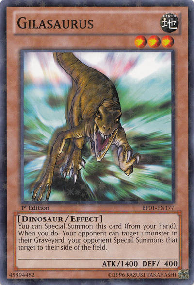 Gilasaurus [BP01-EN177] Starfoil Rare | Card Merchant Takapuna