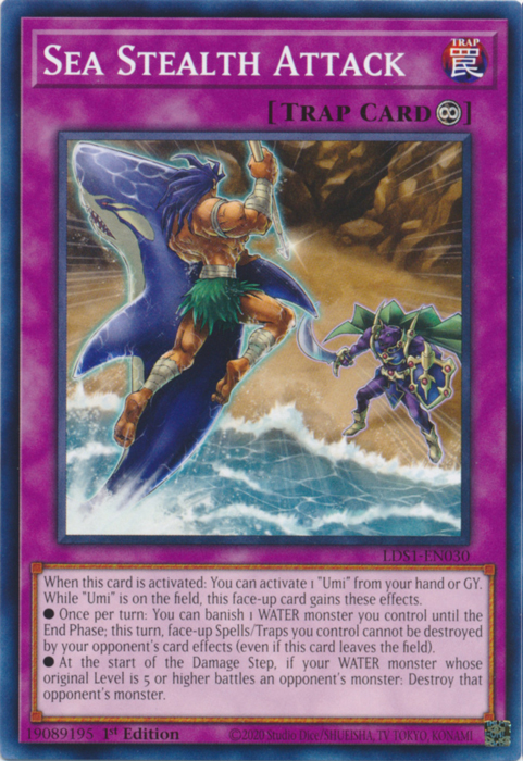 Sea Stealth Attack [LDS1-EN030] Common | Card Merchant Takapuna