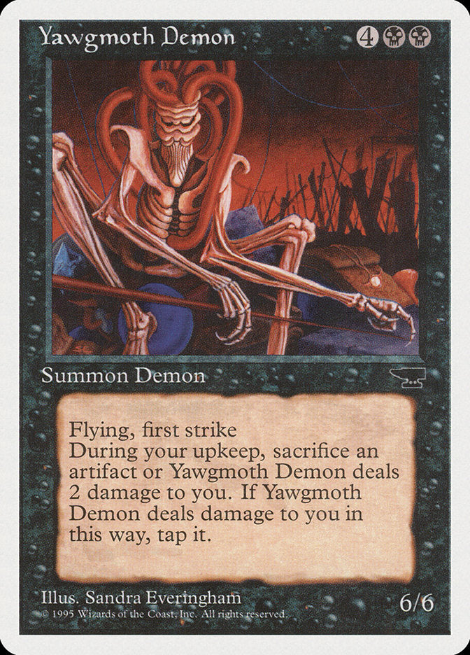 Yawgmoth Demon [Chronicles] | Card Merchant Takapuna