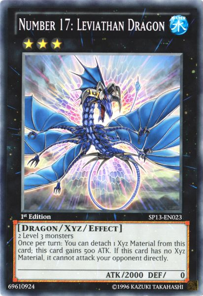 Number 17: Leviathan Dragon [SP13-EN023] Common | Card Merchant Takapuna