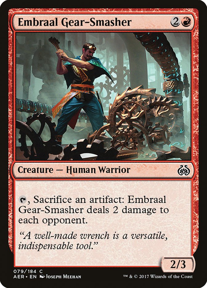 Embraal Gear-Smasher [Aether Revolt] | Card Merchant Takapuna